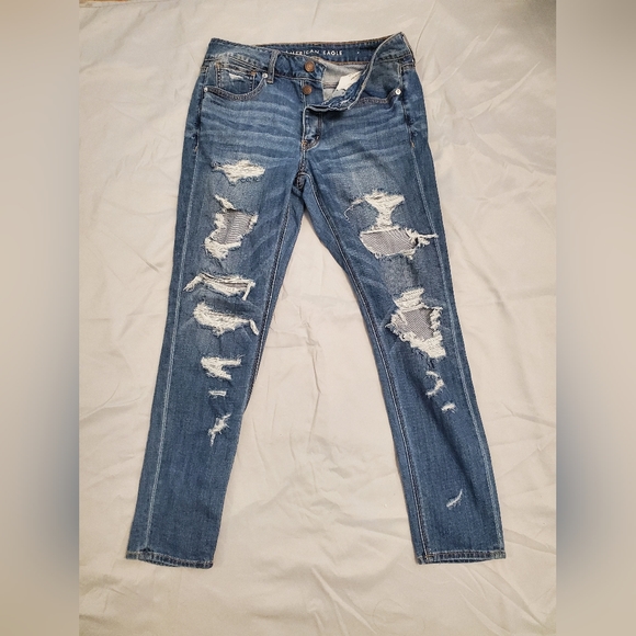 American Eagle Tom girl jeans - Picture 1 of 6